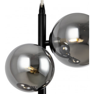 Lampa wisząca Dallas Maytoni - 6 szklanych kul, szkło dymione