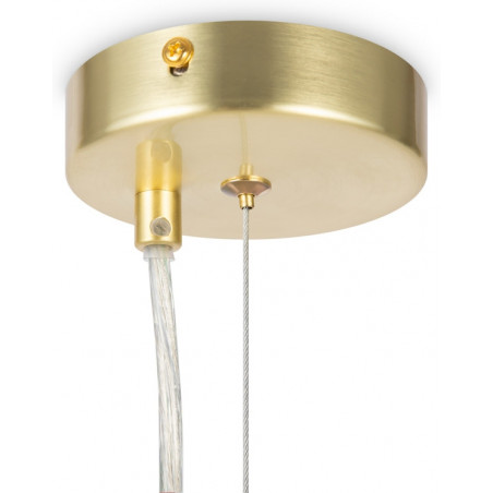 Lampa wisząca Dallas Maytoni | 6 kulek, biało-złota | Sklep z lampami