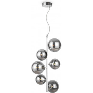 Lampa wisząca Maytoni Dallas - 6 kulek, szkło dymione