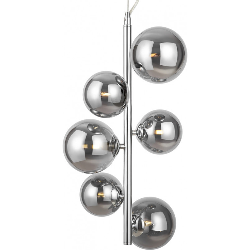 Lampa wisząca Maytoni Dallas - 6 kulek, szkło dymione