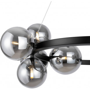 Lampa wisząca Maytoni Dallas - 11 kulek, szkło dymione | Sklep z lampami