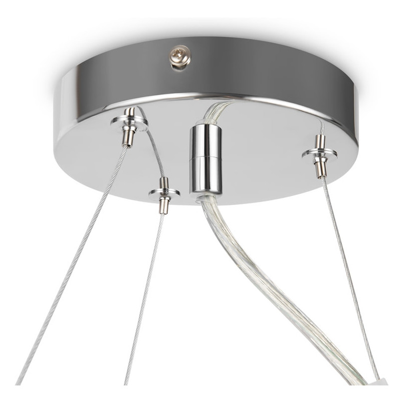 Lampa wisząca Dallas Maytoni: 11 kul, szkło dymione - Kup teraz!