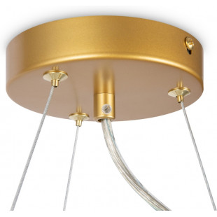 Lampa wisząca Maytoni Dallas - 11 kul bursztynowych | Sklep z lampami