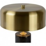 Lampa stołowa glamour Mirasol | Mosiądz, Marmur | Lucide