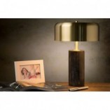 Lampa stołowa glamour Mirasol | Mosiądz, Marmur | Lucide