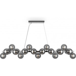 Lampa wisząca Dallas Maytoni: Szklane kule dymione, 123,5cm