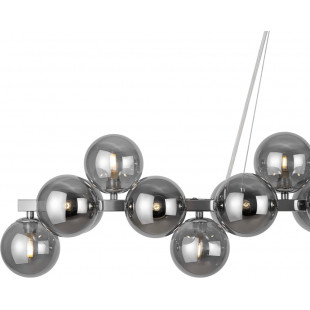 Lampa wisząca Dallas Maytoni: Szklane kule dymione, 123,5cm