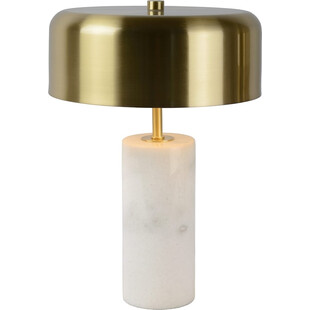 Lampa stołowa Mirasol | Glamour, marmur, mosiądz | Lucide