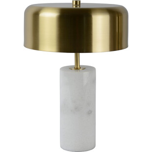 Lampa stołowa Mirasol | Glamour, marmur, mosiądz | Lucide