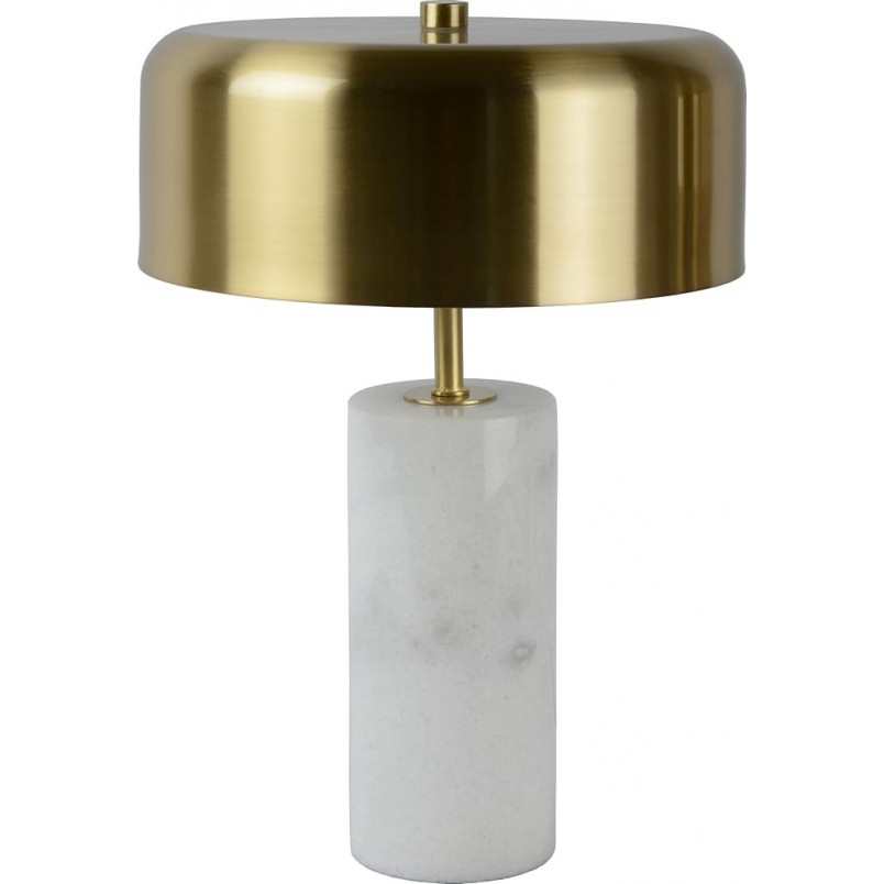 Lampa stołowa Mirasol | Glamour, marmur, mosiądz | Lucide