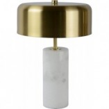 Lampa stołowa Mirasol | Glamour, marmur, mosiądz | Lucide