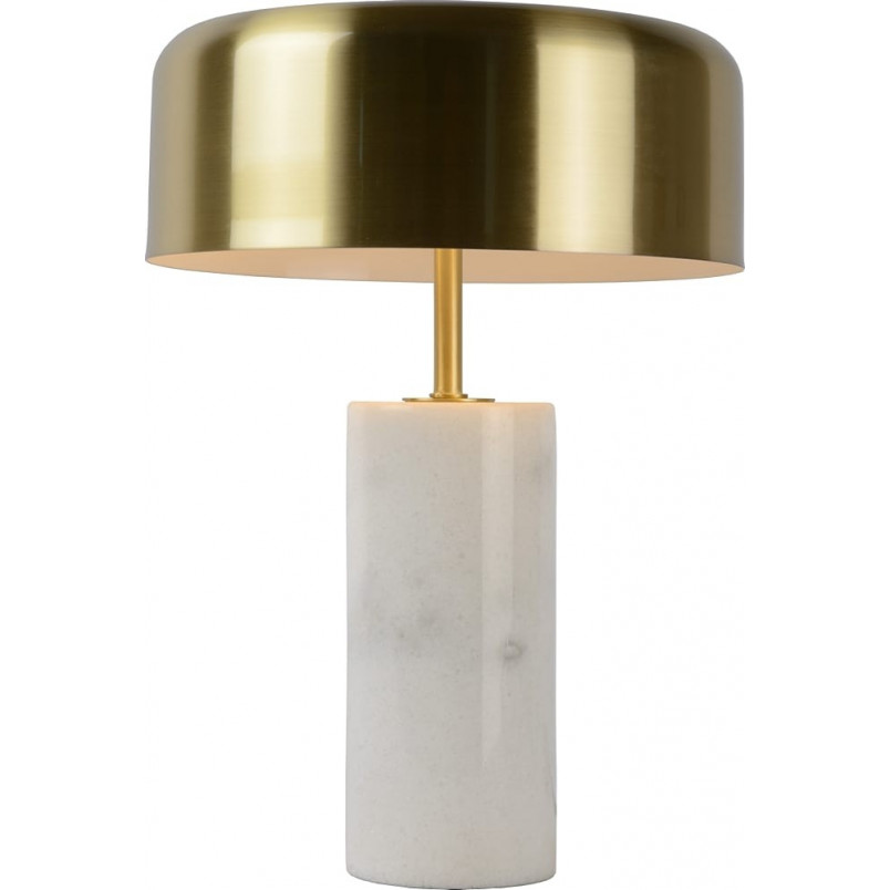 Lampa stołowa Mirasol | Glamour, marmur, mosiądz | Lucide