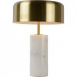 Lampa stołowa Mirasol | Glamour, marmur, mosiądz | Lucide