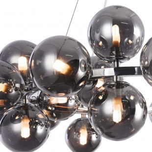 Lampa wisząca Dallas XXV Maytoni - szkło dymione, chrom