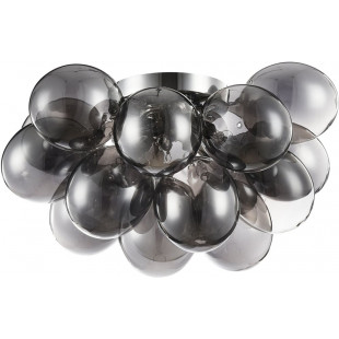 Plafon szklany modern Balbo 38cm szkło galwanizowane / nikiel Maytoni