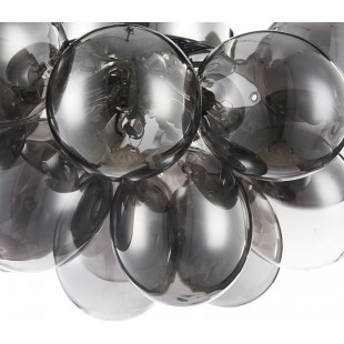 Plafon szklany modern Balbo 38cm szkło galwanizowane / nikiel Maytoni