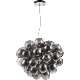 Lampa wisząca Balbo Maytoni | Szkło dymione, nikiel | Kup online