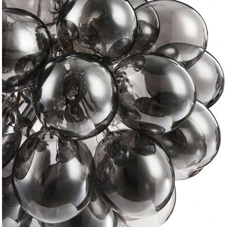 Lampa wisząca Balbo Maytoni | Szkło dymione, nikiel | Kup online