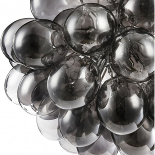 Lampa wisząca Balbo Maytoni | Szkło dymione, nikiel | Kup online