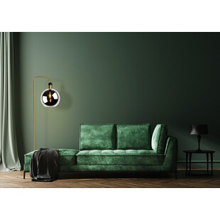 Lampa podłogowa Julius - Lucide | Szkło dymione, marmur