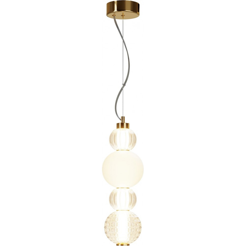 Lampa wisząca Maytoni Collar - glamour, szkło, LED - cena 1752 PLN