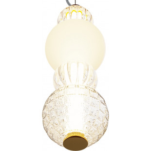 Lampa wisząca Maytoni Collar - glamour, szkło, LED - cena 1752 PLN
