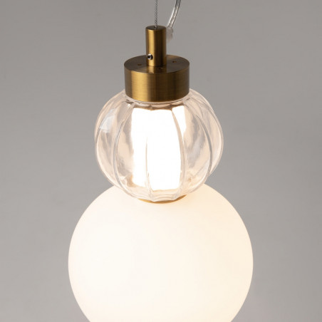 Lampa wisząca Maytoni Collar - glamour, szkło, LED - cena 1752 PLN
