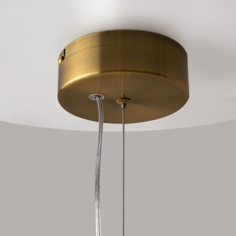Lampa wisząca Maytoni Collar - glamour, szkło, LED - cena 1752 PLN