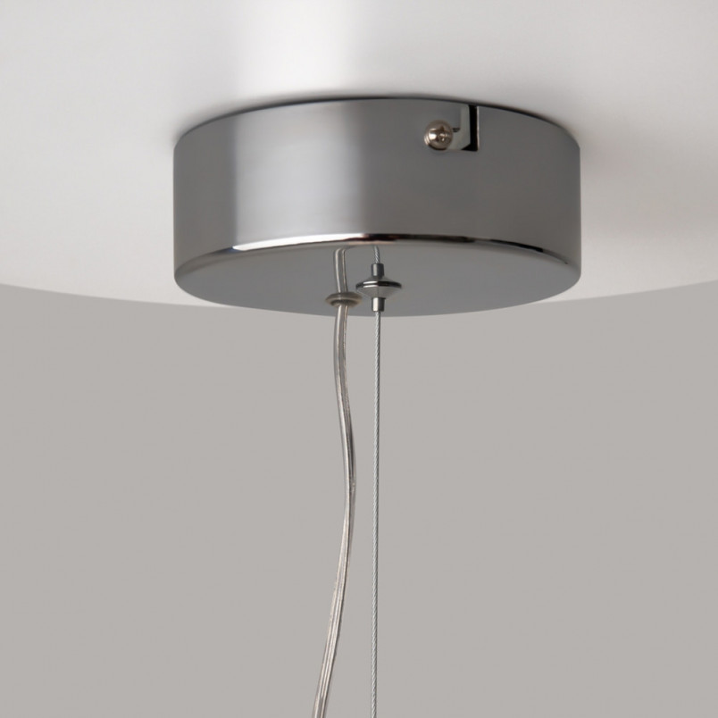 Lampa wisząca Maytoni Collar LED - Glamour, szkło, chrom