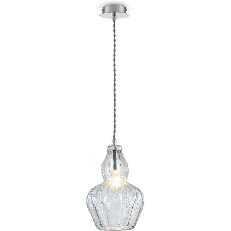 Lampa wisząca szklana Eustoma Maytoni | Elegancki design