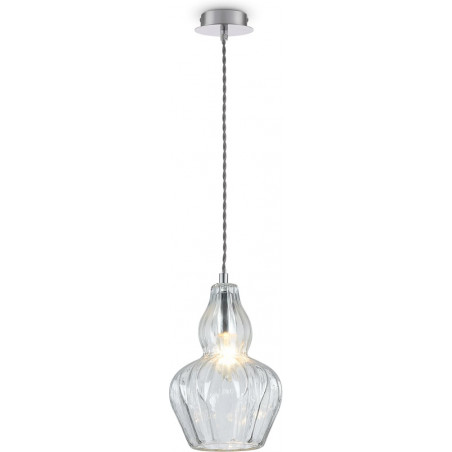 Lampa wisząca szklana Eustoma Maytoni | Elegancki design