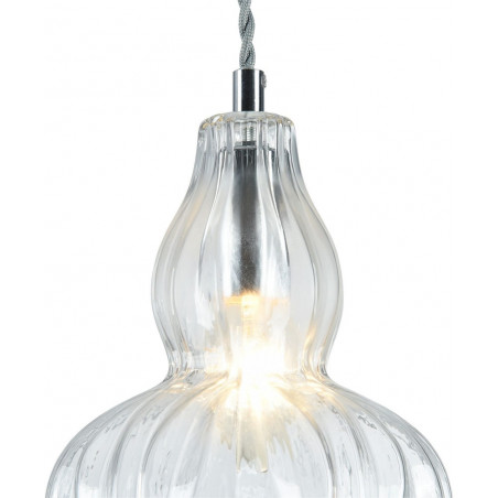 Lampa wisząca szklana Eustoma Maytoni | Elegancki design