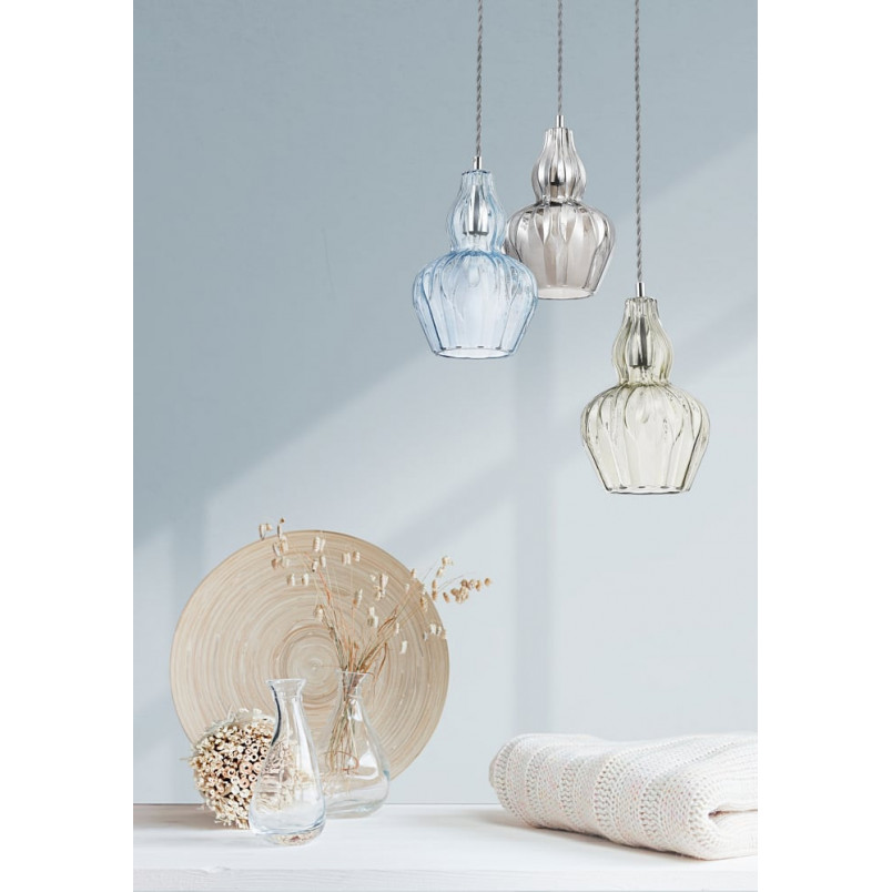 Lampa wisząca szklana Eustoma Maytoni | Elegancki design