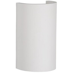 Kinkiet Gipsowy Lucide Gipsy Round Biały | Sklep z Lampami