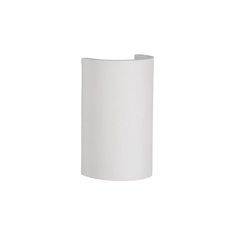 Kinkiet Gipsowy Lucide Gipsy Round Biały | Sklep z Lampami