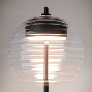 Lampa stołowa Mystic - Maytoni | Szkło, Modern, Czarna