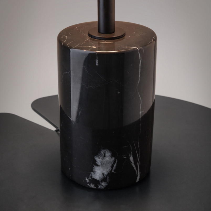 Lampa stołowa Mystic - Maytoni | Szkło, Modern, Czarna
