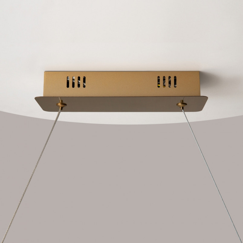 Lampa wisząca kryształowa Krone Maytoni | 120cm, Mosiądz