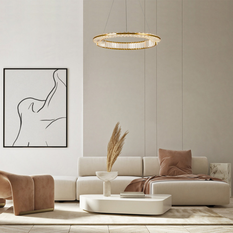 Lampa wisząca kryształowa Krone Maytoni - Elegancja i blask!