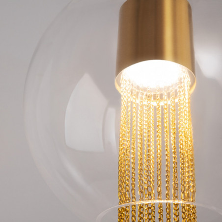 Lampa wisząca szklana Flusso Maytoni | Elegancja i styl
