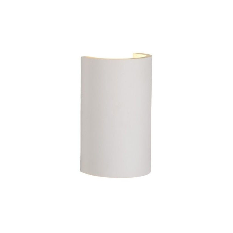 Kinkiet Gipsowy Lucide Gipsy Round Biały | Sklep z Lampami