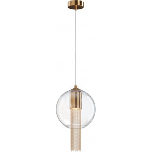 Lampa wisząca Flusso Maytoni | Szkło, Mosiądz, 20cm