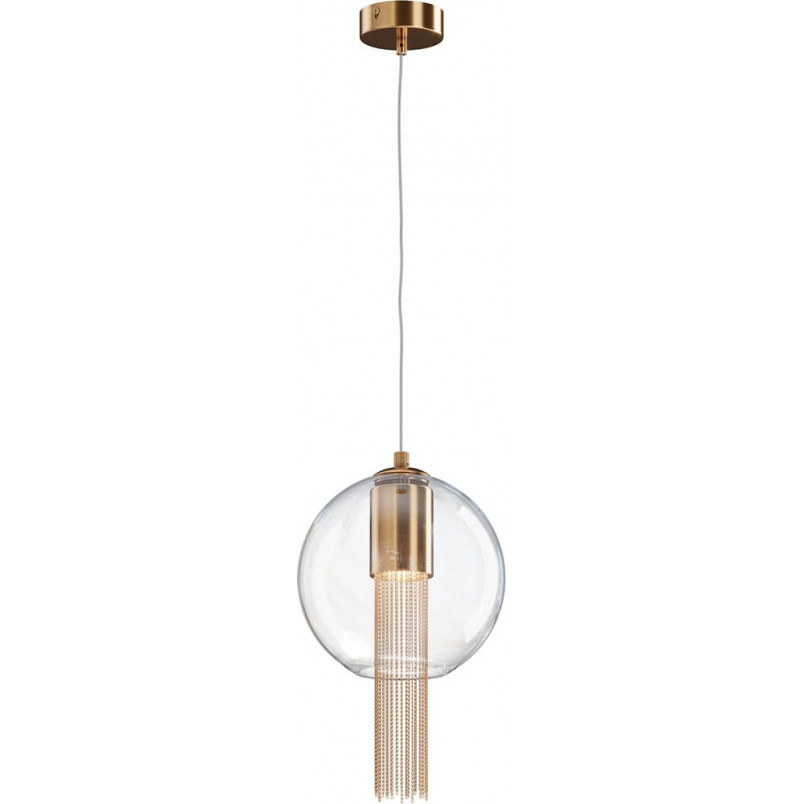 Lampa wisząca Flusso Maytoni | Szkło, Mosiądz, 20cm