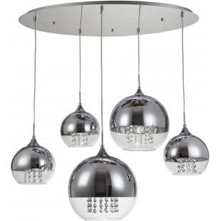 Lampa wisząca Maytoni Fermi V - szklane kule, glamour | Kup teraz!
