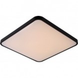 Plafon LED czarny kwadrat Lucide Polaris 54cm - Odkryj elegancję!
