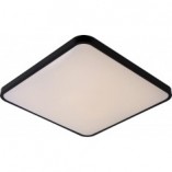 Plafon LED czarny kwadrat Lucide Polaris 54cm - Odkryj elegancję!