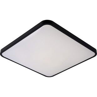 Plafon LED czarny kwadrat Lucide Polaris 54cm - Odkryj elegancję!
