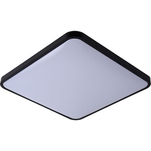 Plafon LED czarny kwadrat Lucide Polaris 54cm - Odkryj elegancję!