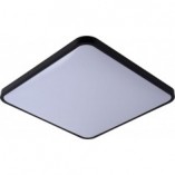 Plafon LED czarny kwadrat Lucide Polaris 54cm - Odkryj elegancję!