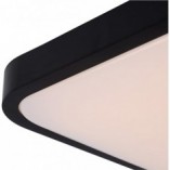 Plafon LED czarny kwadrat Lucide Polaris 54cm - Odkryj elegancję!